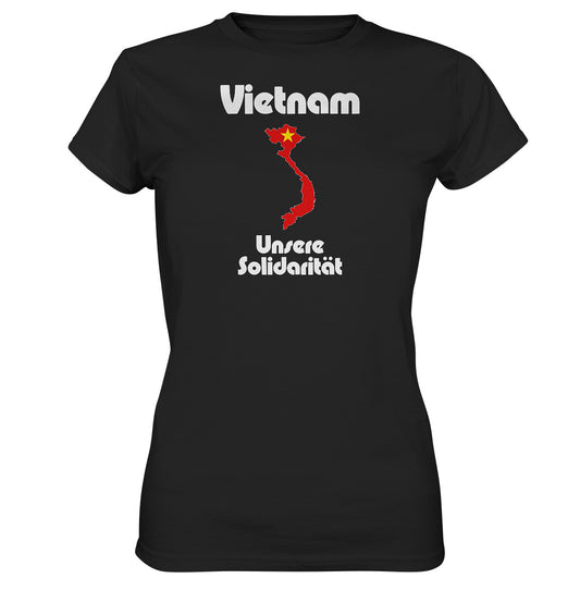 PREMIUM SHIRT MÄDELS • SOLIDARITÄT MIT VIETNAM