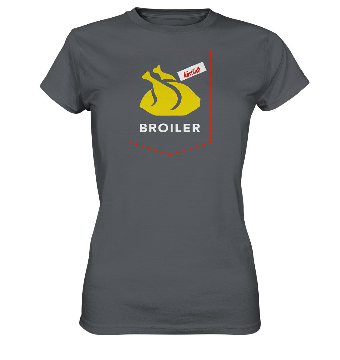 PREMIUM SHIRT MÄDELS • BROILER LOGO