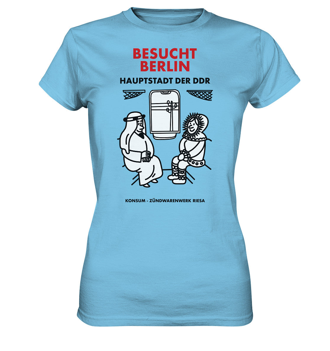 PREMIUM SHIRT MÄDELS • RIESA STREICHHÖLZER - BESUCHT BERLIN