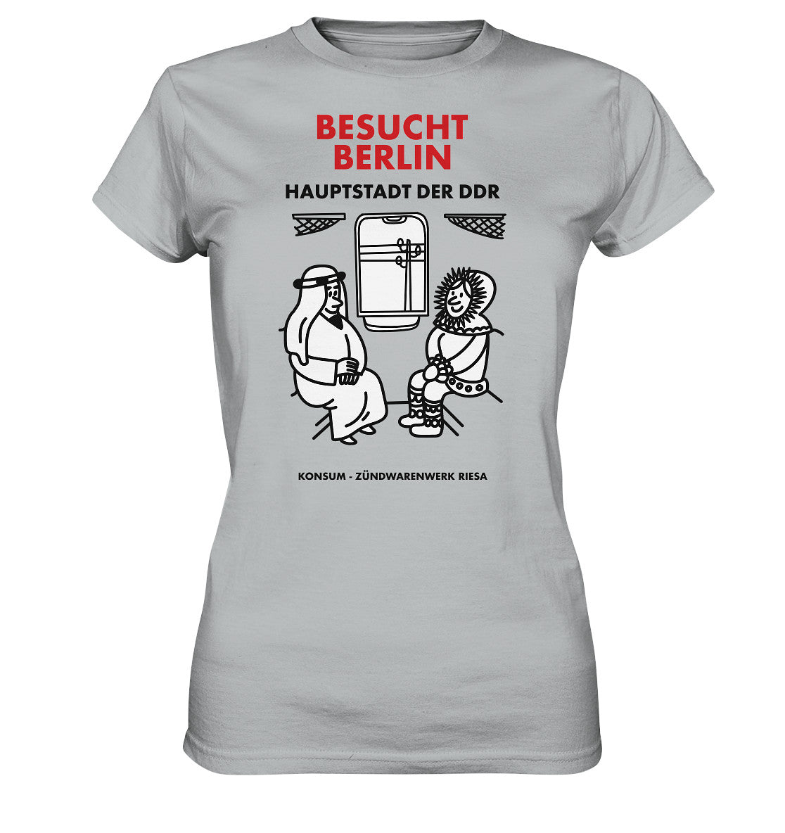 PREMIUM SHIRT MÄDELS • RIESA STREICHHÖLZER - BESUCHT BERLIN