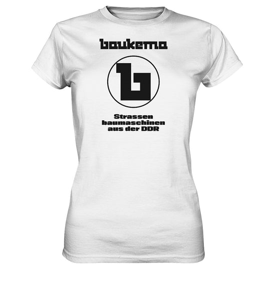 PREMIUM SHIRT MÄDELS • BAUKEMA STRASSENBAUMASCHINEN - hell