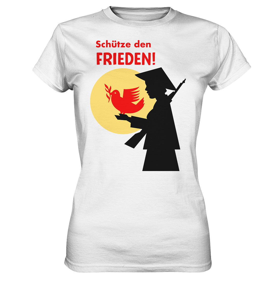 PREMIUM SHIRT MÄDELS • SCHÜTZE DEN FRIEDEN! SOLIDARITÄT MIT VIETNAM