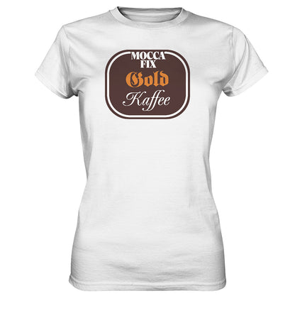 PREMIUM SHIRT MÄDELS • MOCCA FIX GOLD KAFFEE