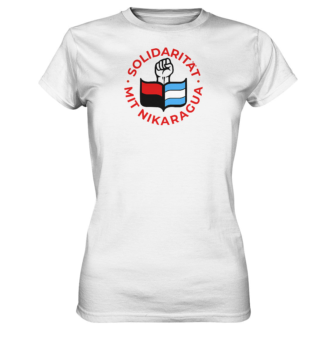 PREMIUM SHIRT MÄDELS •  SOLIDARITÄT MIT NIKARAGUA