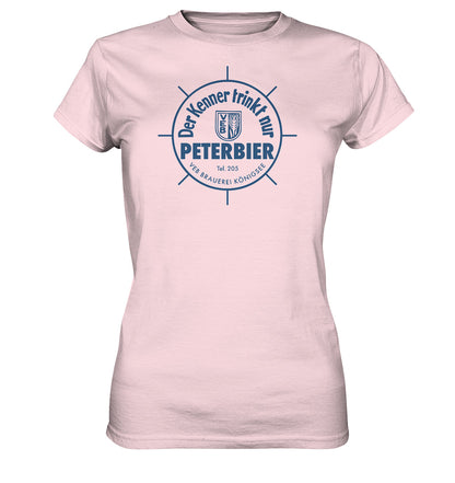 PREMIUM SHIRT MÄDELS • PETERBIER - VEB BRAUEREI KÖNIGSEE