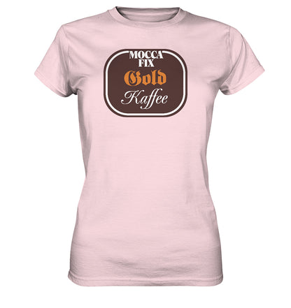 PREMIUM SHIRT MÄDELS • MOCCA FIX GOLD KAFFEE