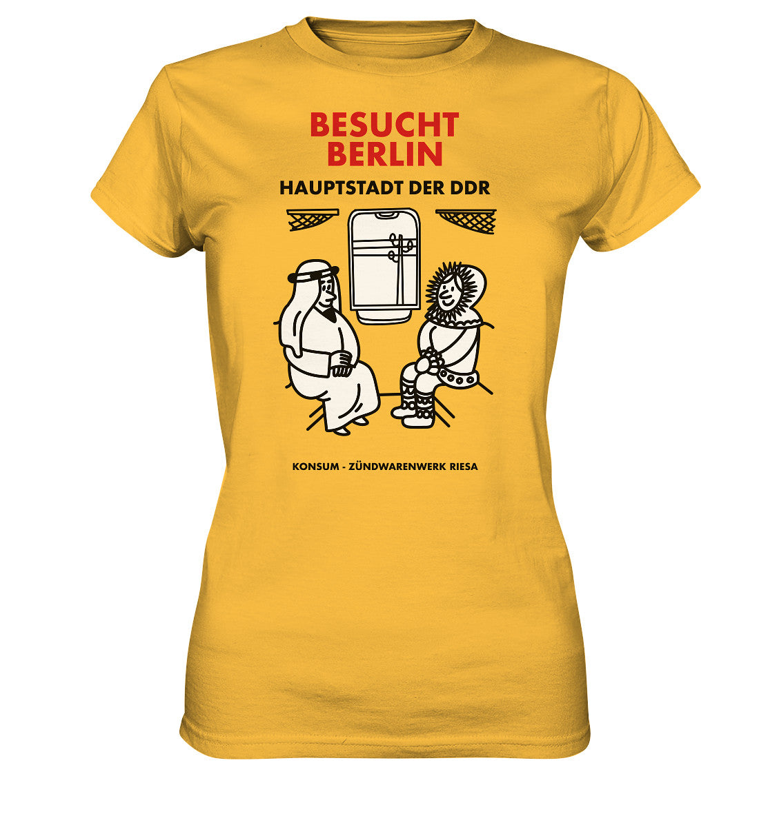 PREMIUM SHIRT MÄDELS • RIESA STREICHHÖLZER - BESUCHT BERLIN