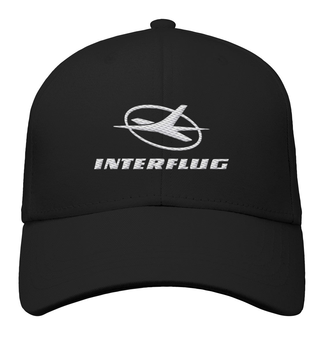 ORGANIC BASEBALLCAP BESTICKT • INTERFLUG DDR