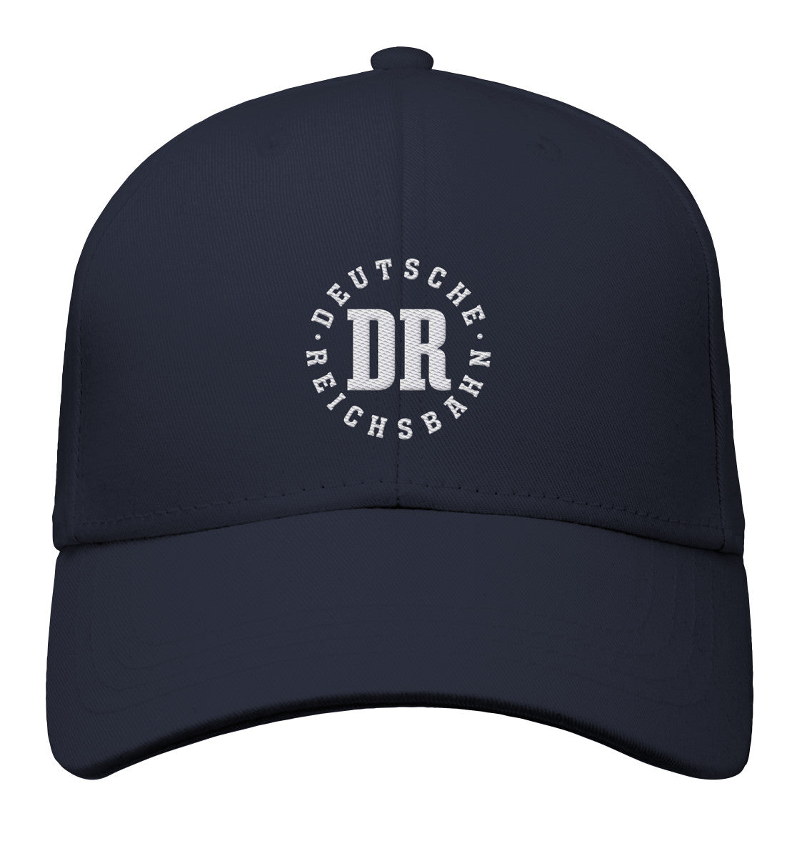 ORGANIC BASEBALLCAP BESTICKT • DR - DEUTSCHE REICHSBAHN