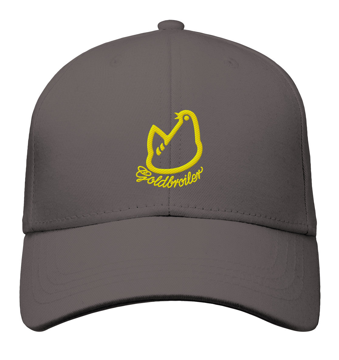 ORGANIC BASEBALLCAP BESTICKT • GOLDBROILER