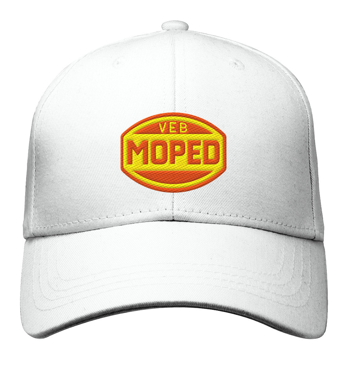 ORGANIC BASEBALLCAP BESTICKT • VEB MOPED