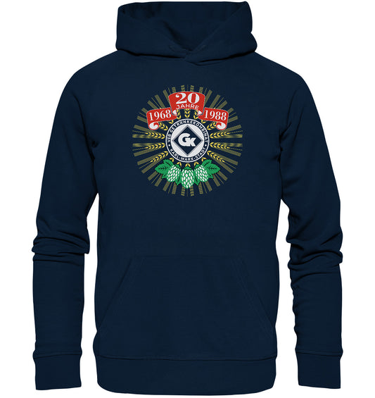 PREMIUM ORGANIC HOODIE UNISEX • 20 JAHRE VEB GETRÄNKEKOMBINAT KARL-MARX-STADT