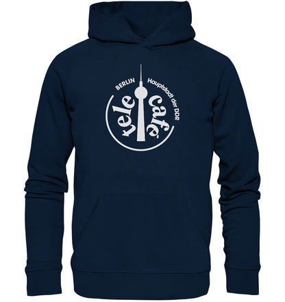 PREMIUM ORGANIC HOODIE UNISEX • TELECAFE IM FERNSEHTURM