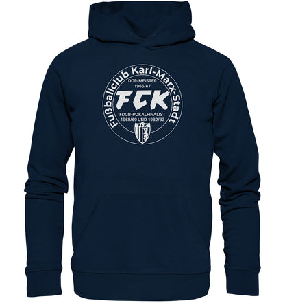 PREMIUM ORGANIC HOODIE UNISEX • FCK FUSSBALLCLUB KARL-MARX-STADT