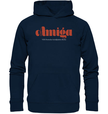 PREMIUM ORGANIC HOODIE UNISEX • AMIGA SCHALLPLATTEN