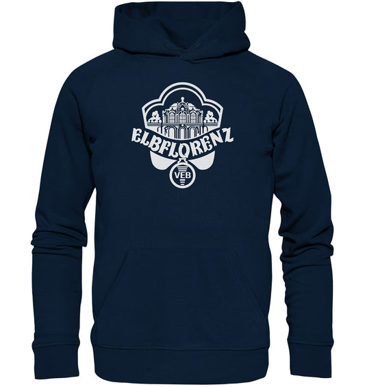 PREMIUM ORGANIC HOODIE UNISEX • VEB ELBFLORENZ DRESDEN