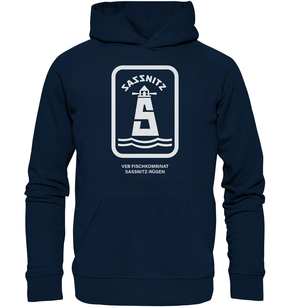 PREMIUM ORGANIC HOODIE UNISEX • VEB FISCHKOMBINAT SASSNITZ-RÜGEN