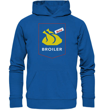 PREMIUM ORGANIC HOODIE UNISEX • BROILER LOGO