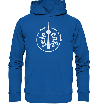 PREMIUM ORGANIC HOODIE UNISEX • TELECAFE IM FERNSEHTURM