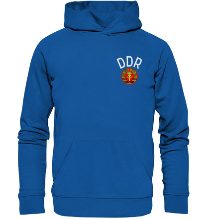 PREMIUM ORGANIC HOODIE UNISEX • DDR SPORT TRIKOT