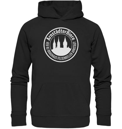 PREMIUM ORGANIC HOODIE UNISEX • VEB BRAUHAUS FELSENKELLER ARNSTADT