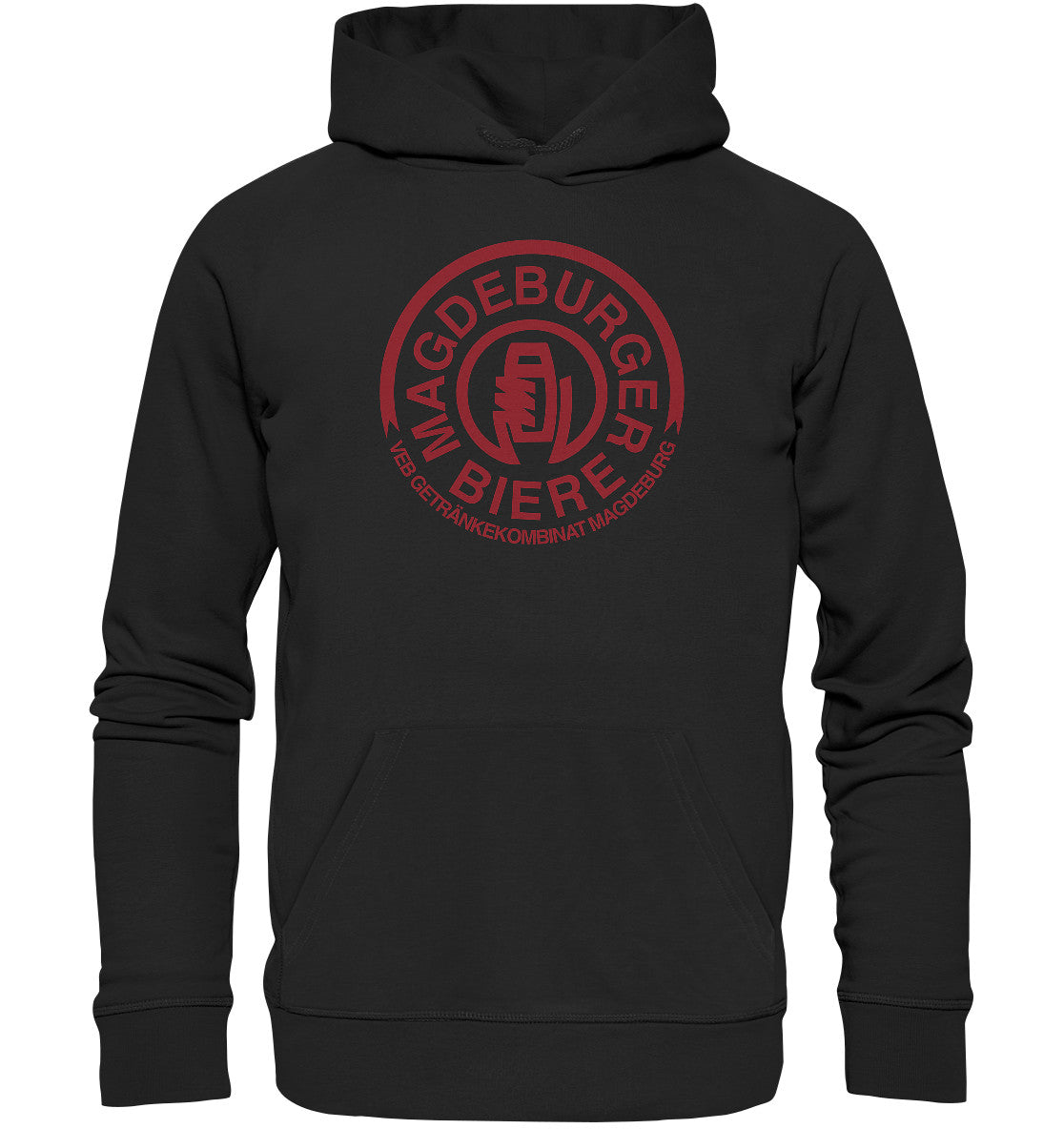 PREMIUM ORGANIC HOODIE UNISEX • VEB GETRÄNKEKOMBINAT MAGEDEBURG - BIERE