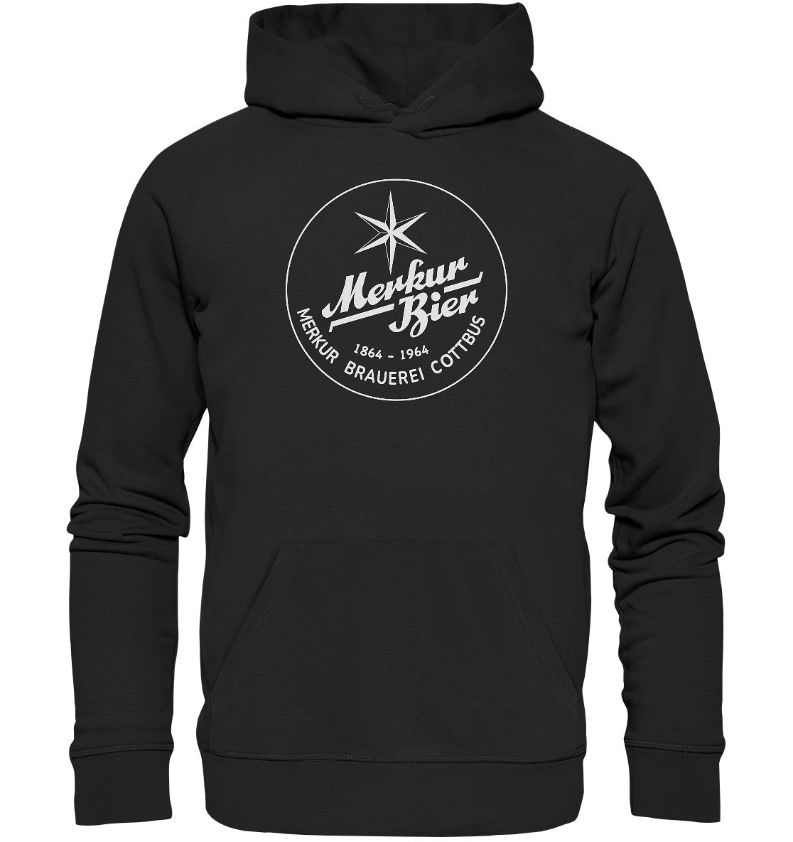 PREMIUM ORGANIC HOODIE UNISEX • MERKUR BRAUEREI COTTBUS