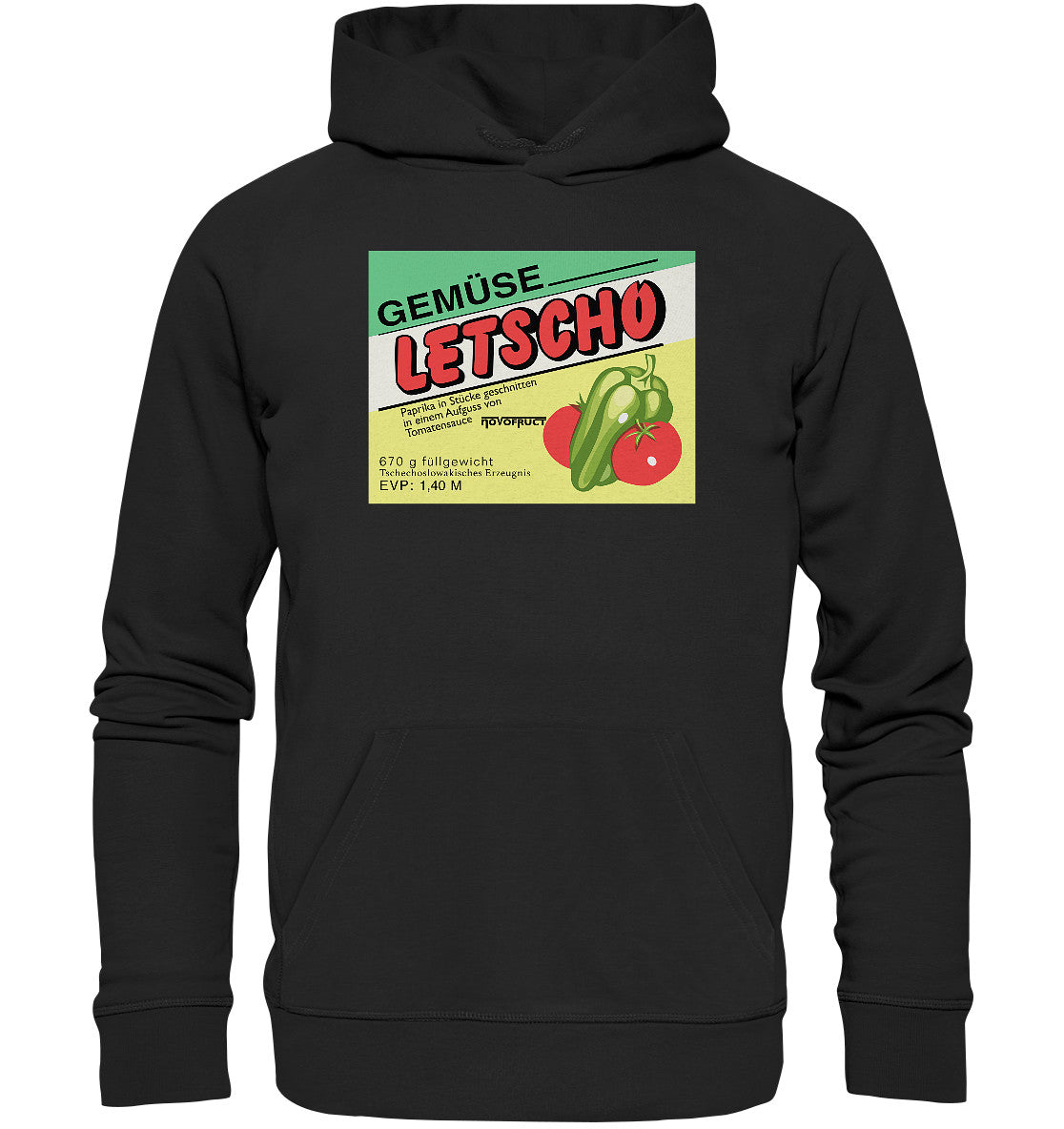 PREMIUM ORGANIC HOODIE UNISEX • DDR - GEMÜSELETSCHO