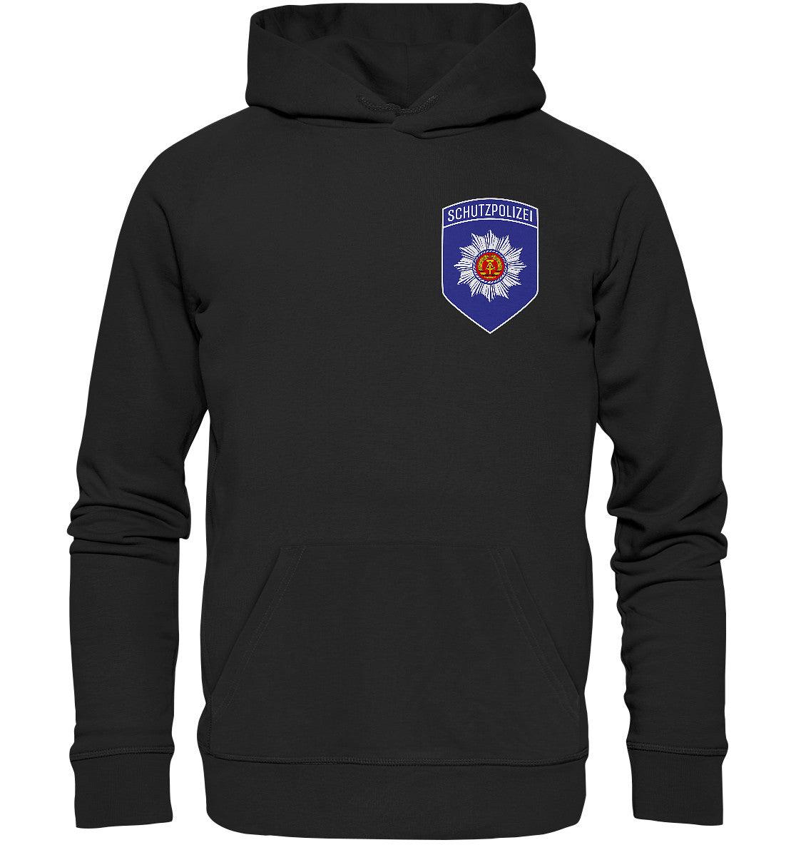 PREMIUM ORGANIC HOODIE UNISEX • ZK - ZENTRALE KRÄFTE SCHUTZPOLIZEI