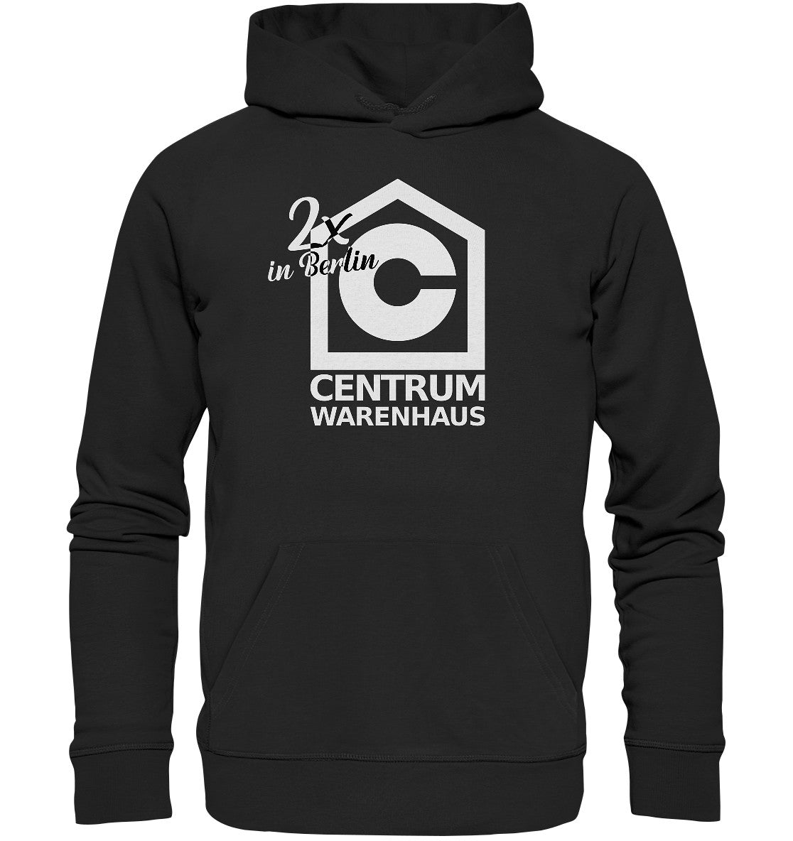 PREMIUM ORGANIC HOODIE UNISEX • CENTRUM WARENHAUS BERLIN