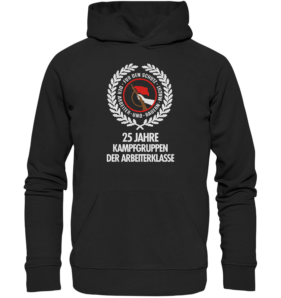 PREMIUM ORGANIC HOODIE UNISEX • 25 JAHRE KAMPFGRUPPEN 1978