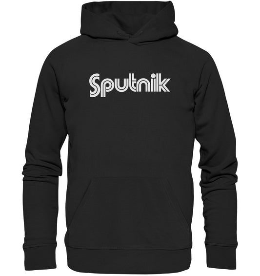 PREMIUM ORGANIC HOODIE UNISEX • SPUTNIK MAGAZIN - monochrom