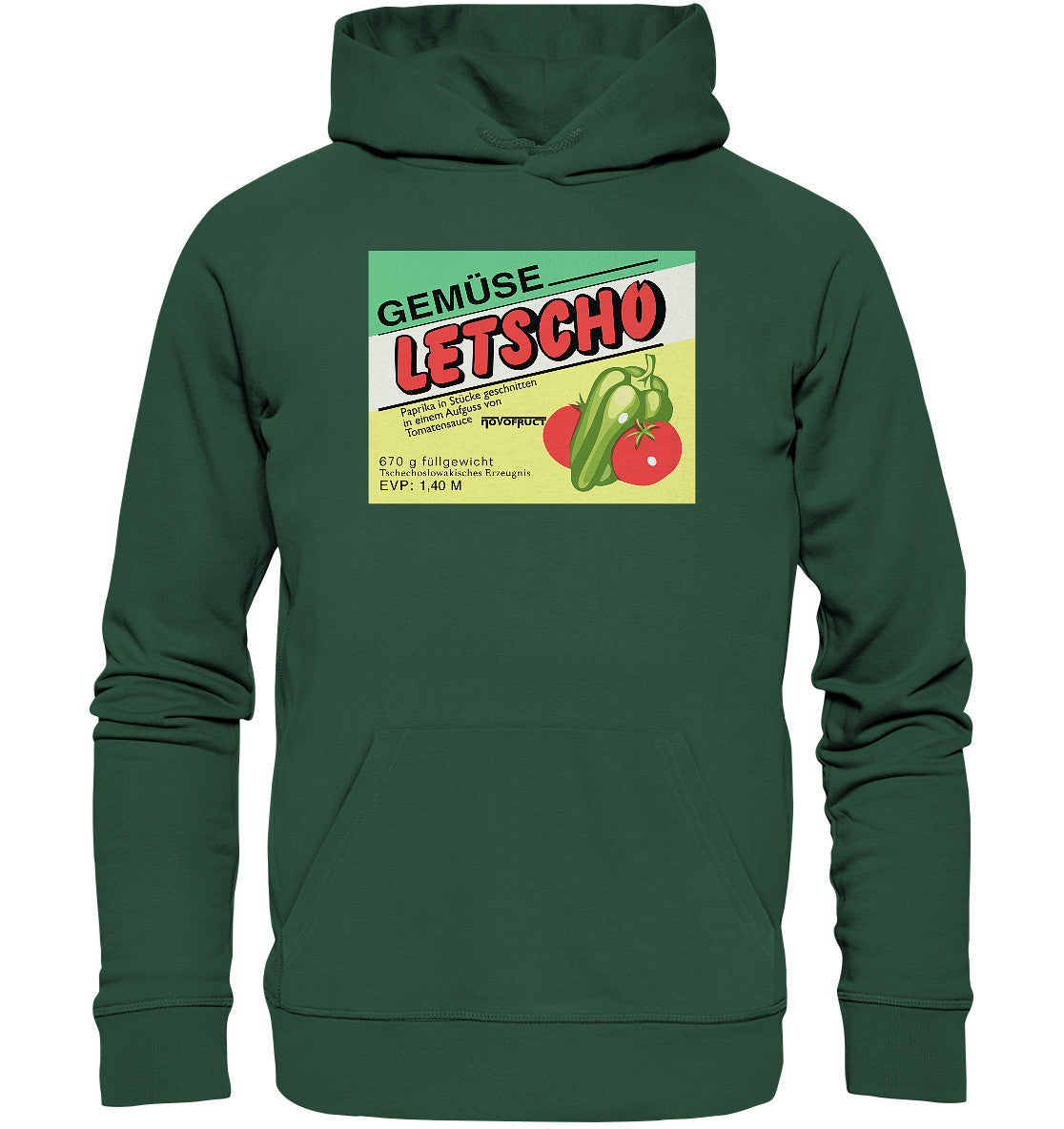 PREMIUM ORGANIC HOODIE UNISEX • DDR - GEMÜSELETSCHO