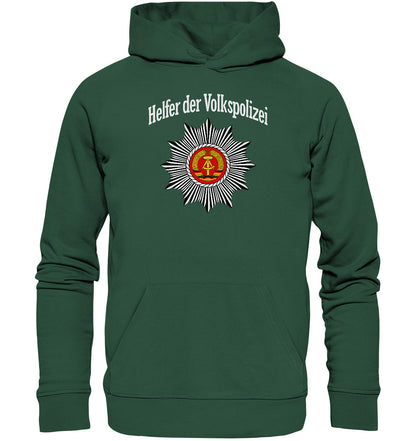 PREMIUM ORGANIC HOODIE UNISEX • HELFER DER VOLKSPOLIZEI