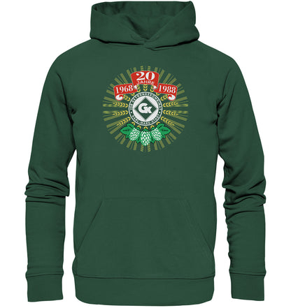 PREMIUM ORGANIC HOODIE UNISEX • 20 JAHRE VEB GETRÄNKEKOMBINAT KARL-MARX-STADT