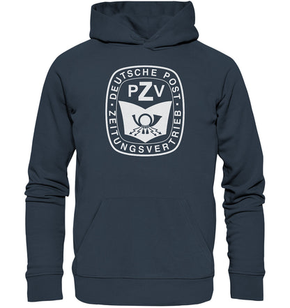 PREMIUM ORGANIC HOODIE UNISEX • DDR - DEUTSCHE POST - hell