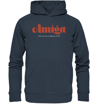 PREMIUM ORGANIC HOODIE UNISEX • AMIGA SCHALLPLATTEN