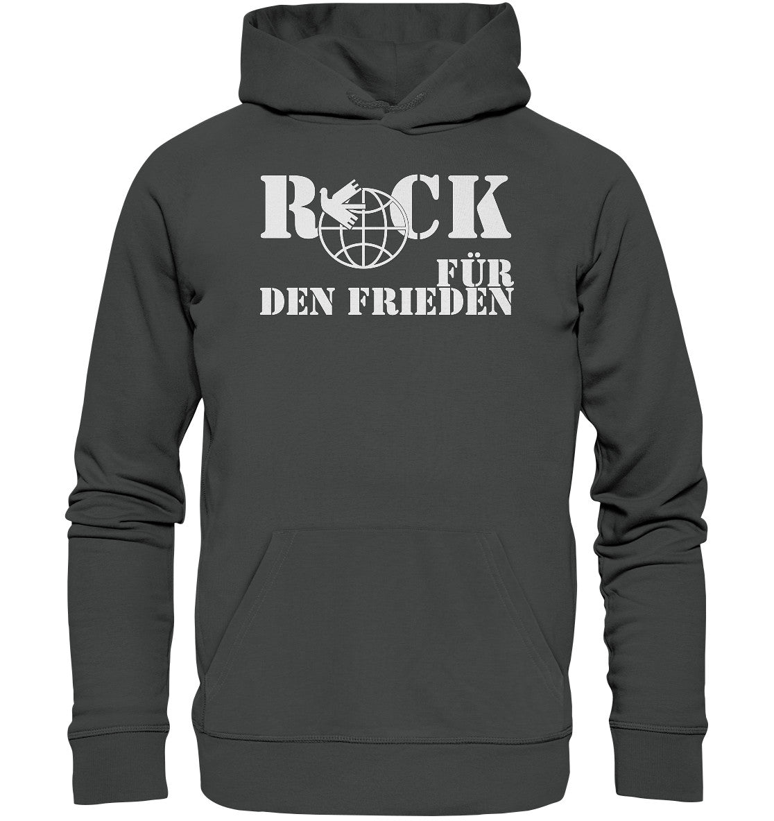 PREMIUM ORGANIC HOODIE UNISEX • ROCK FÜR DEN FRIEDEN - MUSIKFESTIVAL