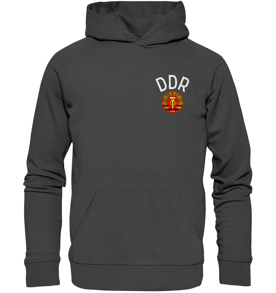 PREMIUM ORGANIC HOODIE UNISEX • DDR SPORT TRIKOT