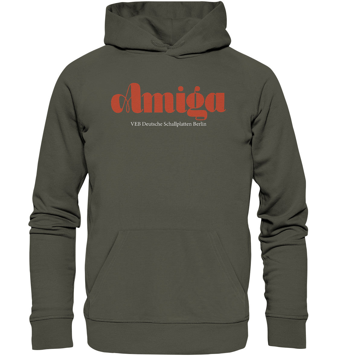 PREMIUM ORGANIC HOODIE UNISEX • AMIGA SCHALLPLATTEN