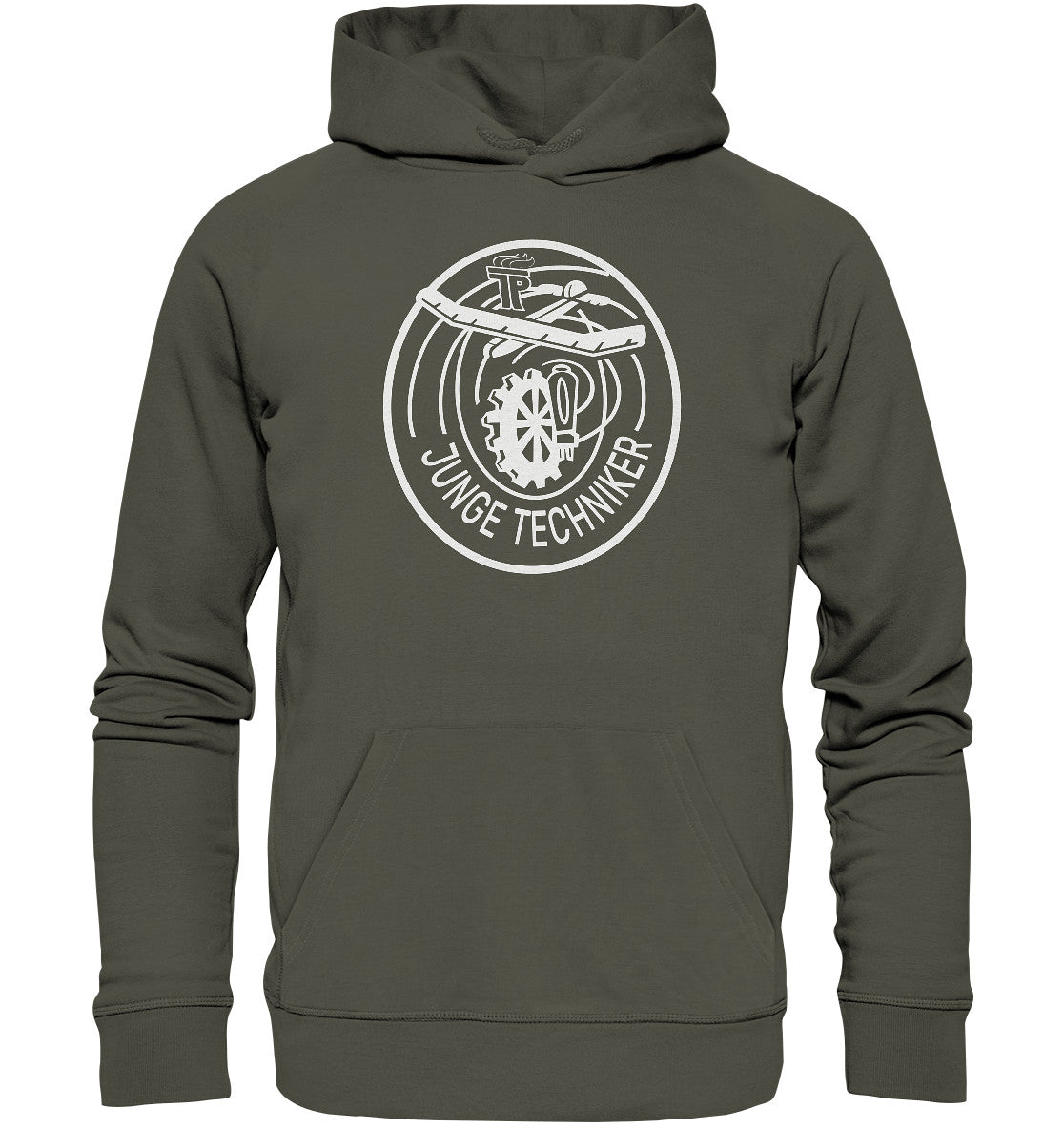 PREMIUM ORGANIC HOODIE UNISEX • JUNGE PIONIERE - JUNGE TECHNIKER