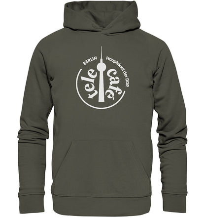 PREMIUM ORGANIC HOODIE UNISEX • TELECAFE IM FERNSEHTURM