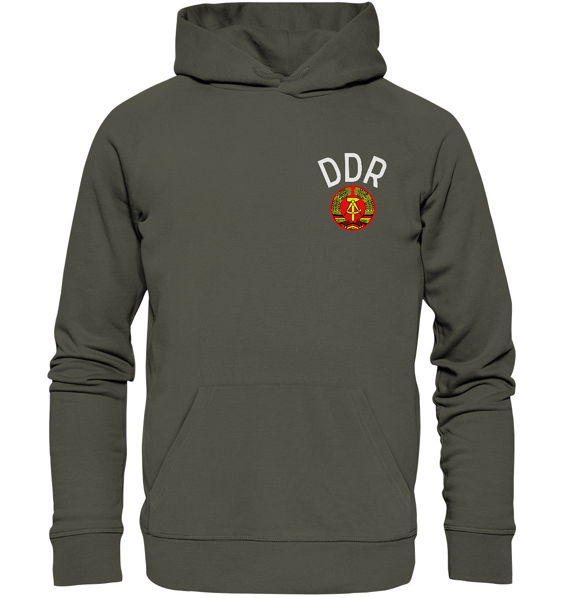 PREMIUM ORGANIC HOODIE UNISEX • DDR SPORT TRIKOT