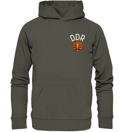 PREMIUM ORGANIC HOODIE UNISEX • DDR SPORT TRIKOT