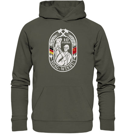 PREMIUM ORGANIC HOODIE UNISEX • 10 JAHRE SDAG WISMUT