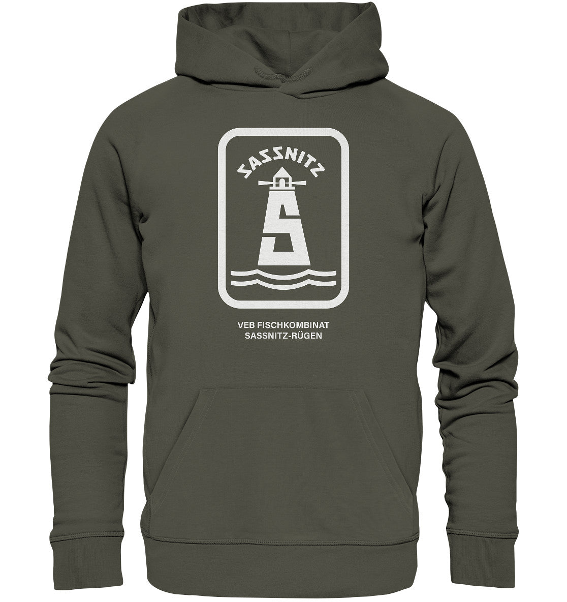 PREMIUM ORGANIC HOODIE UNISEX • VEB FISCHKOMBINAT SASSNITZ-RÜGEN