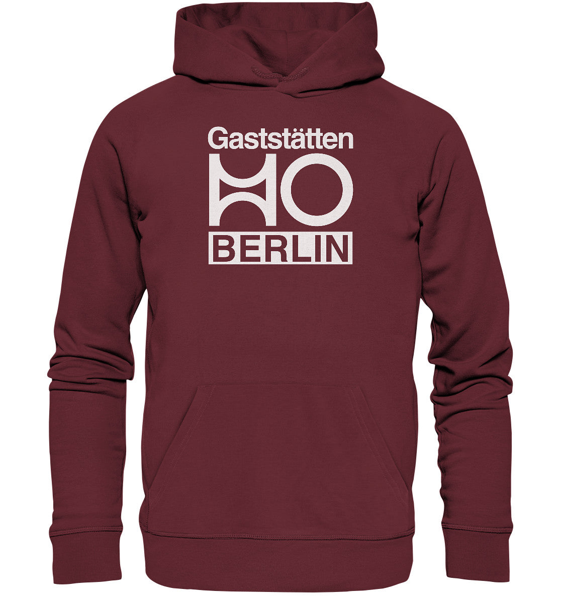 PREMIUM ORGANIC HOODIE UNISEX • HO GASTSTÄTTEN BERLIN