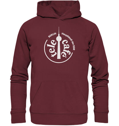 PREMIUM ORGANIC HOODIE UNISEX • TELECAFE IM FERNSEHTURM