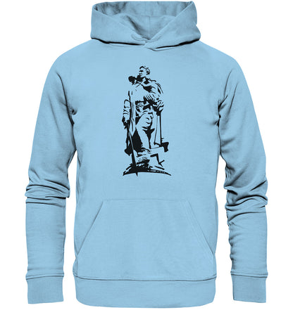 PREMIUM ORGANIC HOODIE UNISEX • DEUTSCH-SOWJETISCHES EHRENMAL BERLIN-TREPTOW