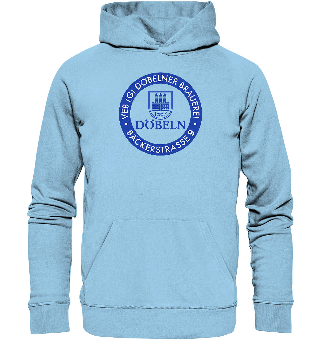 PREMIUM ORGANIC HOODIE UNISEX • VEB DÖBELNER BRAUEREI